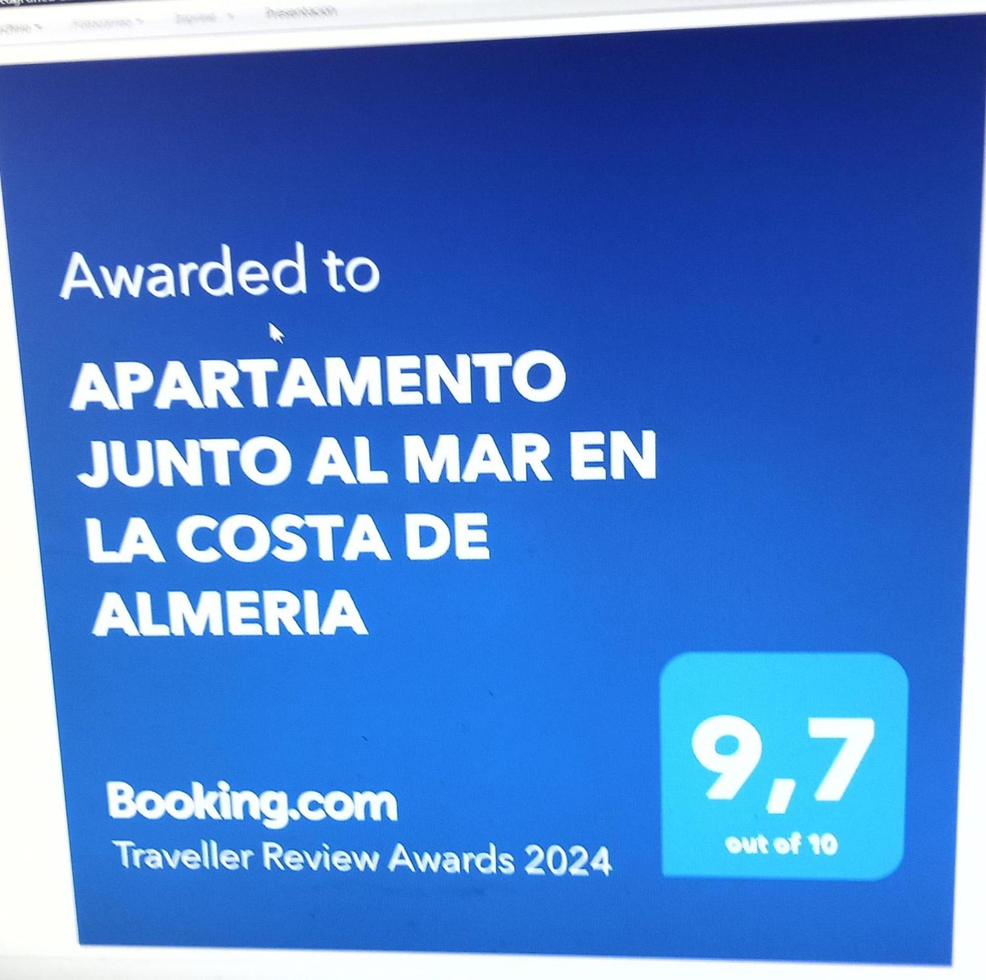 Apartamento Junto Al Mar En La Costa De Almeria El Pozo del Esparto Kültér fotó