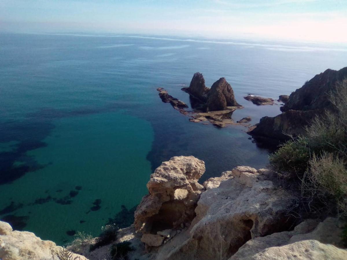 Apartamento Junto Al Mar En La Costa De Almeria El Pozo del Esparto Kültér fotó